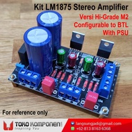 2X 20W GAINCLONE LM1875 STEREO AMPLIFIER KIT-2 FR4 PCB (HI-GRADE)