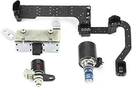 Klanata 4R70W 4R75W 4 Pack Transmission Solenoid Kit, Car Solenoid Valve Set Car Solenoid Replacemen