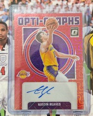 2024-25 Panini Optic Austin Reaves Autograph Card