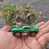 HIJAU Hot Wheels TOONED 69 CAMARO Z28 loose green