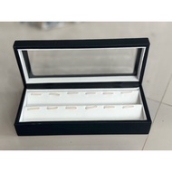 [SYIZI STORE]/ pendant box glass lid earring box