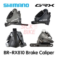 Shimano GRX BR-RX810-F BR-RX810-R Hydraulic Disc Brake Caliper Flat Mount With L03A Brake Pads