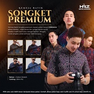 [Premium] Kemeja Batik Songket Short Sleeve kemeja batik shirt baju batik lelaki Baju Batik Kemeja B