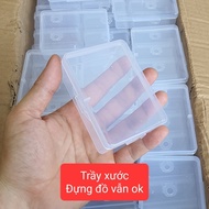 -(SCRATCHED ITEM)mini plastic box scratches due to transportation, USED TO STORAGE NEEDLES, NIBS, CH