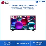 LG 4K Smart UHD LED TV with AI ThinQ (65") 65UA7350PSB / (55") 55UA7350PSB / (50") 50UA7350PSB (43")