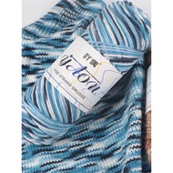 5 Strands of Milk Cotton Color Segment Dyeing Gradient Color Wool Scarf Thread Handmade DIY Baby Thr