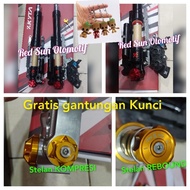 USD UDF 14 front Shock kyta ktc kytaco Pcx 160 150 cbs abs + 4p caliper 4 Piston MTF standard disk