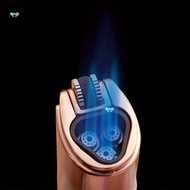 1300 Degree Celsius Triple Jet Flame Butane Torch Lighter