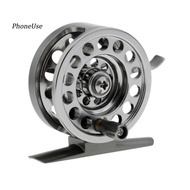 PhoneUse Aluminum Alloy Ice Saltwater Freshwater Fishing Reel Wheel with Handle Brake