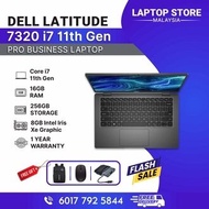 Dell Laptop Latitude 7320 | i7 11th Gen | 16GB RAM 256GB SSD | Touchscreen | 1 Year Warranty