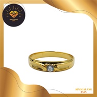 cincin emas 375 perhiasan wanita cincin emas asli