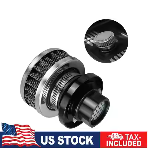 (US Stock)BEVINSEE Oil Cap Crankcase Breather For BMW N54 For BMW E90 E92 E93 E91 335i 335is E82 E88