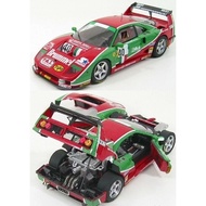Hot Wheels Fine f40lm Le Mang Painting Ferrari Car Model 1/18 Jingshang Otto Mini Cut Interest Words
