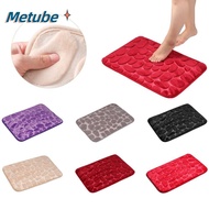 METUBE 40*60cm Bath Mat Feet Pad Pebbles Floor Living Room Doormat