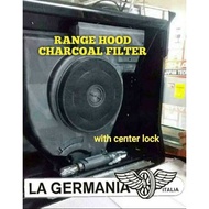♞La Germania rangehood charcoal filter w/ center lock