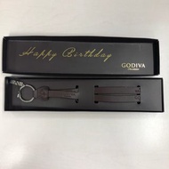 全新Godiva Chocolate Happy Birthday掛頸皮繩