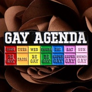 Colored agenda brooch badge, unique badge for enhancing charm and temperament, temperament enamel ba