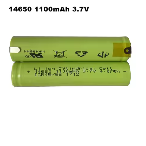 3.7V 14650 Battery with soldering tabs For SOOCAS V1 V2 X3 X3U X5 D2 D3 Sonic Electric Toothbrush le
