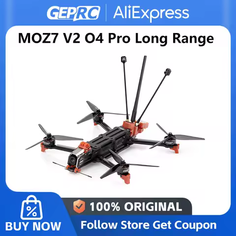 GEPRC MOZ7 V2 O4 Pro Air Unit FPV GPS 7Inch RC LongRange Freestyle Drone 2809-1450KV ELRS915M/2.4G G