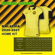 Malaysia Home Football Jersey 2020 / 2021 - Malaysia Bola Sepak Jersi