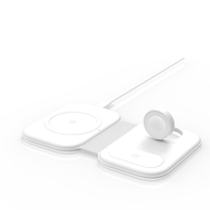 3 In 1 30W Magnetic Wireless Charger Stand สำหรับ I-Phone 13 12 11 XS I-W-Atch A-IrP-Ods Qi Fast Cha