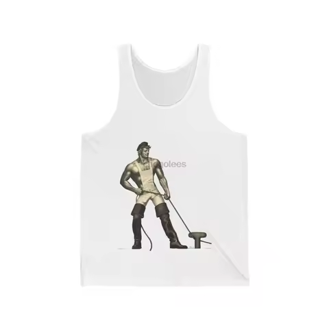 Tom of Finland Muscle Jersey Tank Sailor Longshoreman Gay Leather Man