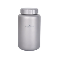 Boundless Voyage Titanium Bottle Outdoor Water Bottle Camping Canteen For Tea Coffee Cycling Drinkwa