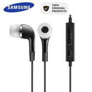 ต้นฉบับซัมซุง ehs64 สีดำหูฟัง 3.5 มิลลิเมตรในหูพร้อมไมโครโฟนลวดชุดหูฟังสำหรับโทรศัพท์ Android Samsung Galaxy S6 S8 S9 พลัส