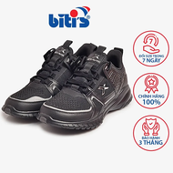 [ TẶNG VỚ BITIS ] Giày Thể Thao Nam Bitis Hunter X 1.0 Festive Armor Black DSMH07700DEN (Đen)