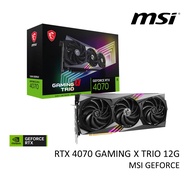 MSI RTX 4070 GAMING X TRIO 12G GDDR6X GRAPHIC CARD