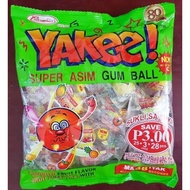 ❒ ⊞ ⭐ ◺ Yakee Bubble Gum Candy by Columbia's  28pcs