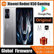 โทรศัพท์มือถือ Xiaomi Redmi k50 Gaming 5G Cellphone เล่นเกมสมาร์ทโฟน Xiaomi 120W ระบบชาร์จเร็ว6.67นิ้วฉากกั้นยืดหยุ่น OLED (สุ่มสี)