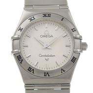 【日本直輸】歐米茄 OMEGA Constellation Mini 康斯汀系列 迷你款 手錶 1562.30 不鏽鋼 石英 指針式顯示 白色錶盤 女性【二手】