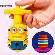 Mainan Gasing LED Nyala Lampu Musik Spinner Top - Gangsing Beyblade