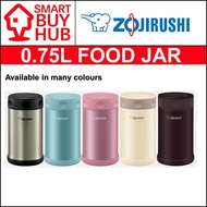 ZOJIRUSHI SW-FCE75 0.75L STAINLESS STEEL FOOD JAR