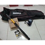 Set Pancing Antena Teleskopik 150 Lengkap FREE TAS PANCING SHIMANO Bahan D600