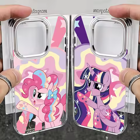 Cute Pink My Little P-Ponys Phone Case For iPhone 17e 17 16e 16 15 14 13 12 11 Pro Max X XR 8 7 Air 