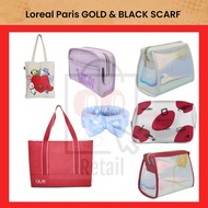 Hada Labo Kouji bag handbag / Olay cosmetics pouch / Nutox pouch / Mickey Bag