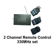 Two-Channel Remote Control 330MHz Set