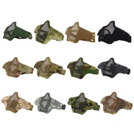 Tactical Mask Mesh Airsoft Military Wiremesh Strap Air Soft Mask 02