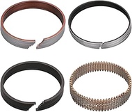 Piston Ring Set Compatible with Chevy GM LS Gen III IV 4.8L & 5.3L V8 Engines 1999-2016 - LC9 L33 LM