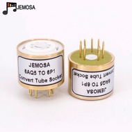 1PC 6AQ5 TO 6P1 DIY Audio Vacuum Tube Amplifier Convert Socket Adapter