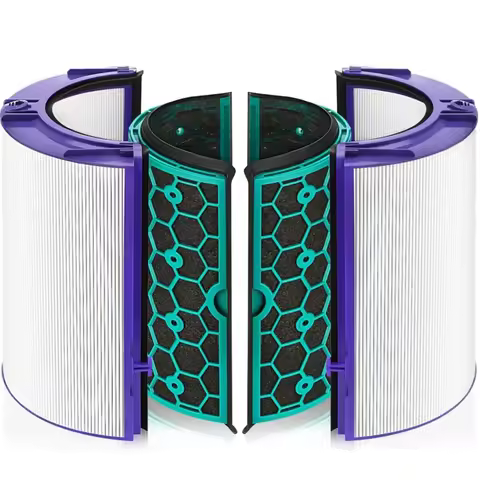 HEPA & Activated Carbon Filter for Dyson HP04 TP04 DP04 TP05 DP05 Air Purifier Sealed Two Stage 360 