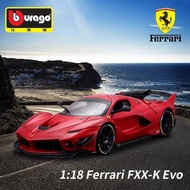 Betty Higher 1: 18 Ferrari FXXK EVO Simulation Car Model Sports Car Model Boys Gifts Collection Orna