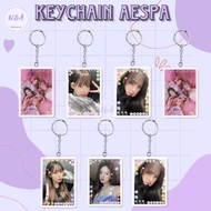 GANTUNGAN KUNCI AESPA Karina Winter Keychain Acrylic Aesthetic - Group Aespa