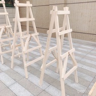 Wood Stairs Wooden Ladders White Pine Installation Walking Folding Indoor Water Electricity Herringb