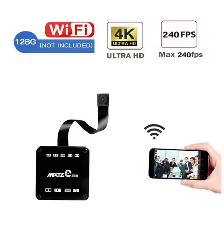 Mini Camera 2.8K WiFi FHD Camcorder Wifi Cameras 4K DIY Portable Micro Camara Espia Wireless Webcam 
