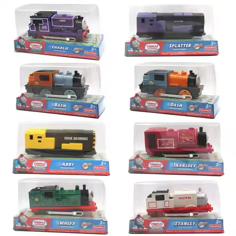 Thomas And Friends Electric Master Train Splatter Luke Bash Stanley Plastic Diecast Train Model Toys