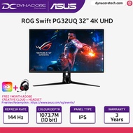 【24-Hr Delivery】ASUS ROG Swift PG32UQ 32” 4K UHD HDR 144Hz DSC HDMI 2.1 Gaming Monitor