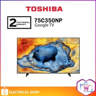 Toshiba 75'' C350NP 4K UHD Google Smart TV 75C350NP Television
